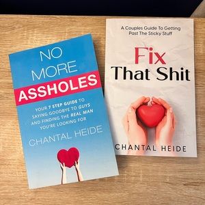 Chantal Heide books bundle - No More Assholes & Fix That Shit